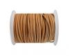 Round Leather Cord SE/R/Dark Natural-3mm