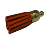 Tussels-Suede-Gold Caps-Orange-30mm