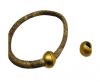 Zamak magnetic claps MGL-05-6mm-matt gold