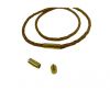 Zamak magnetic claps MGL-6-4MM-GOLD