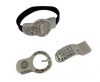 Zamak magnetic clasp MGL-268-10*3mm-Matt Silver