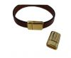 Zamak magnetic clasp MGL-271-10*2.5MM-Gold