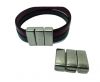 Zamak magnetic clasp MGL-327-10*3mm-STEEL