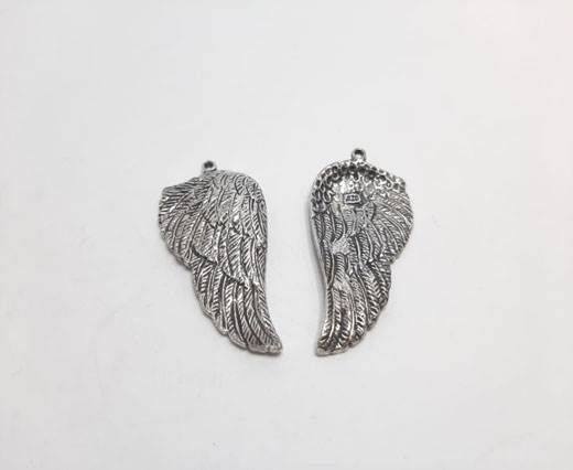 Antique Silver Plated beads - 44040
