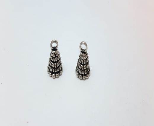 Antique Silver Plated beads - 44714