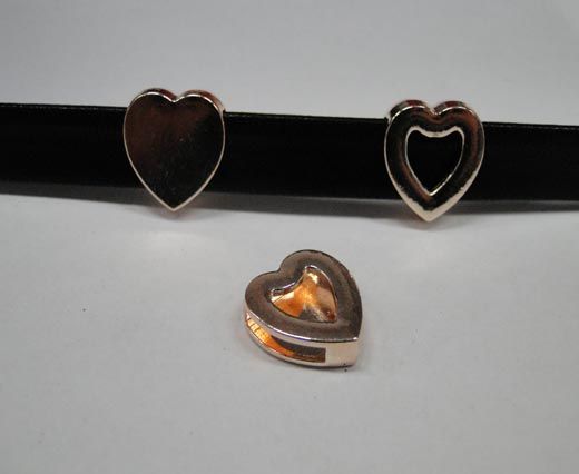 Zamak part for leather CA-4703-Rose gold