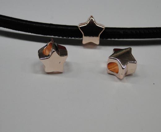 Zamak part for leather CA-4758-Rose gold