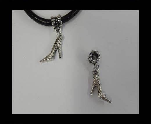 Zamak part for leather CA-4850-5mm-Anti-Silver