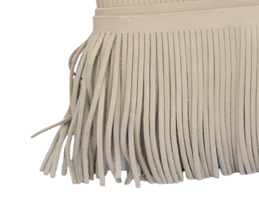 Fringes-8cms-LIGHT TAUPE