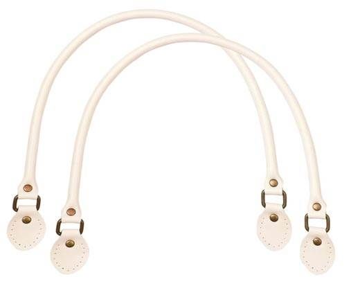 Leather-Bag Handle-Style 2 - Ivory