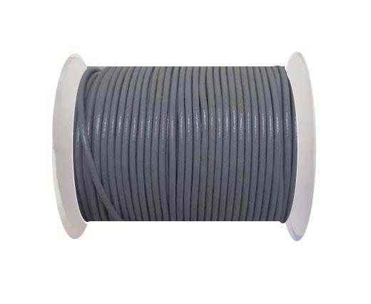 Round Leather Cord -1mm - LAVANDER