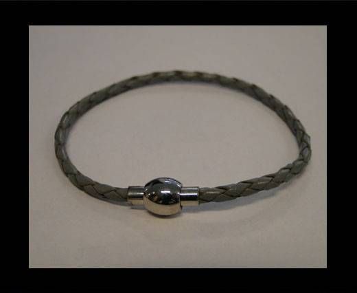 Unisex Leather Bracelet MLBSS-7
