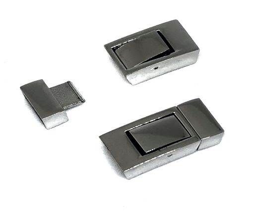 Stainless Steel Magnetic Clasp,Steel,MGST-199-9*3.8mm