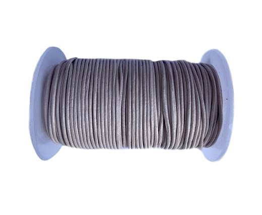 Round Leather Cord SE/R/17-Raspberry - 1,5mm
