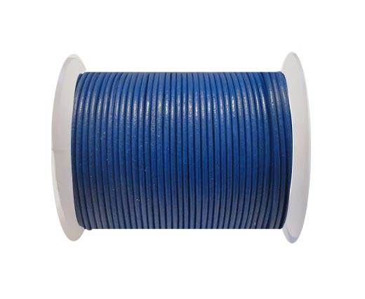 Round Leather Cord SE/R/Blue - 3mm