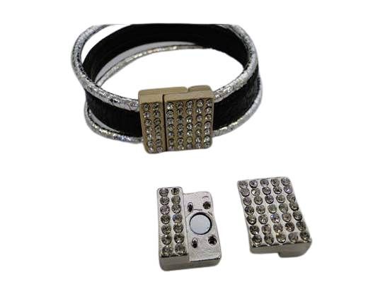 Zamak magnetic claps MGL-266-14*3mm-Steel