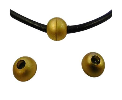Zamak magnetic claps MGL-5-4MM-GOLD MATT