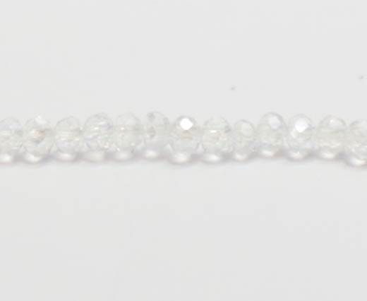 Faceted Glass Beads-2mm-CRYSTAL AB