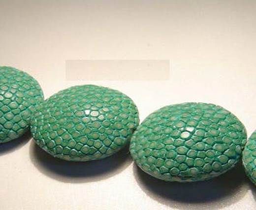 Sting Ray Beads - 25mm-Mint-Lenses