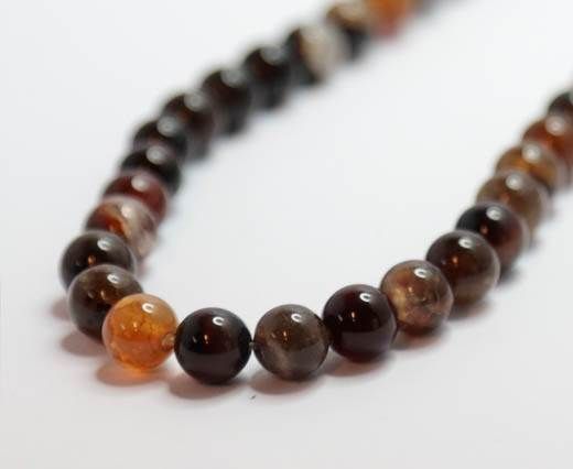 Natural Stones-8mm-Natural Lace Agate