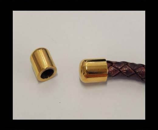 Stainless steel end cap SSP-221-5mm-Gold