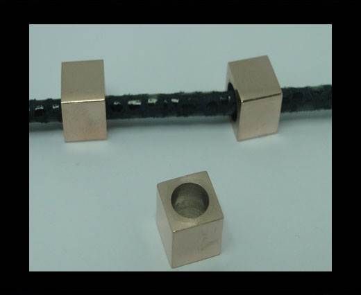 Stainless steel part for leather SSP-306-6MM-ROSE GOLD