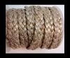 10mm Flat Braided- SE R 739 - 5 ply braided Leather Cords