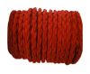 Braided Suede Cords -Red-5mm