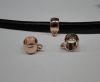 Zamak part for leather CA-4770-Rose gold