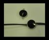 zamak charm CA-4835-16mm-Black Quartz