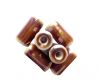 CB-Ceramic Flower-Hollow Tube-Brown AB