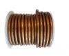 Round Leather Cord -5mm - M.Copper