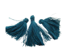 Cotton Tussels 3 cms - Dark Green