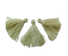Cotton Tussels 3 cms - Taupe