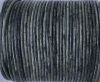 Round Leather Cord -1mm-  Vintage Dark Blue(040)