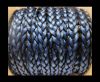 synthetic nappa leather style 1-8mm-Dark Blue