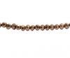 Faceted Glass Beads-2mm-METALLIC BRONZE