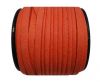 Faux Suede Cord - 5mm - Watermelon Red