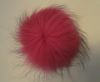 Finn Raccoon Pom Pom-Pink-14cms