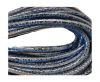 Fine Nappa-Snake-style-Metalic Blue-4mm