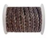 Choti-Flat 3-ply Braided Leather --5MM-SE DB 13