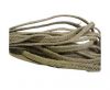 Flat Braided Nappa Cords 10mm Natural