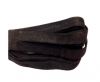 Flat Leather Cord Suede -10mm-Black