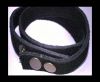 Full Real Leather bracelets - Black 2- 43cms
