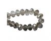 Faceted Glass Beads-3mm-Black Diamond