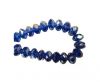 Faceted Glass Beads-3mm-Saphire