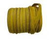 Hair-On-Flat Leather-Yellow-10MM