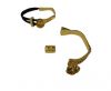 Half Cuff Bracelet Clasp MGL-224-3mm-Gold