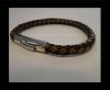 Unisex Leather Bracelet MLBSS-15