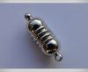 brass Magnetic clasp MG6-10mm-Silver